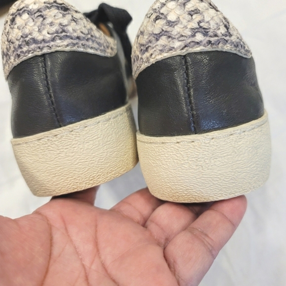 Frye Webster Wave Low Lace Leather Sneakers - Sz 8W - Picture 4 of 10